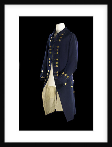 Royal Naval uniform: pattern 1774-1787 by unknown