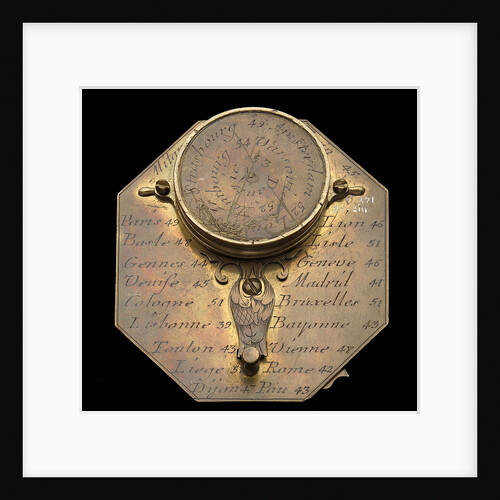 Butterfield dial, reverse by Michael Butterfield