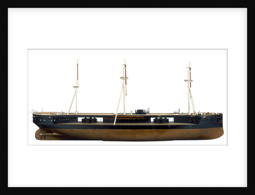 Model of HMS 'Captain' (1869) by unknown