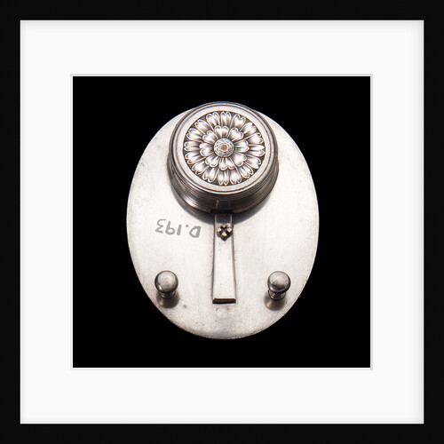 Portable horizontal dial for latitude 49˚ by Chapotot