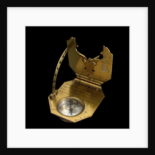 Inclining dial for latitudes 0-60 north by Edmund Culpeper