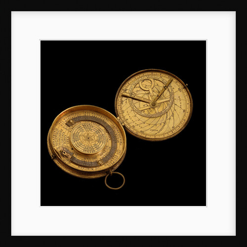 Astronomical compendium, leaves Ia and IIIb by Christoph Schissler