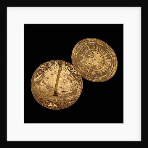Astronomical compendium, leaves Ia and IIIb by Christoph Schissler