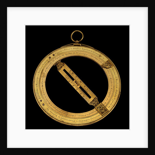 Universal equinoctial ring dial by Nicolas Bion