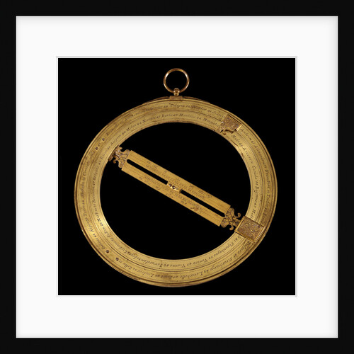 Universal equinoctial ring dial by Nicolas Bion