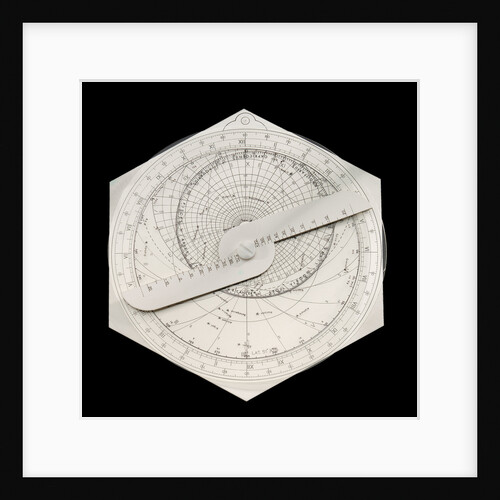 Model astrolabe by Harold N. Saunders