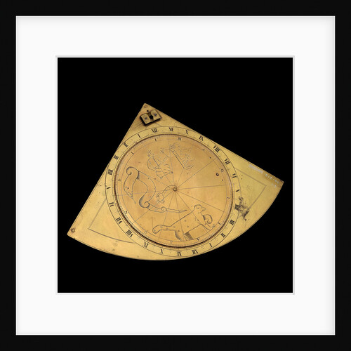 Obverse of Gunter quadrant by unknown