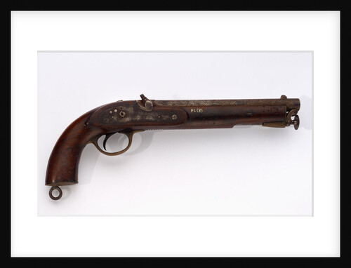 Percussion pistol by Unknown
