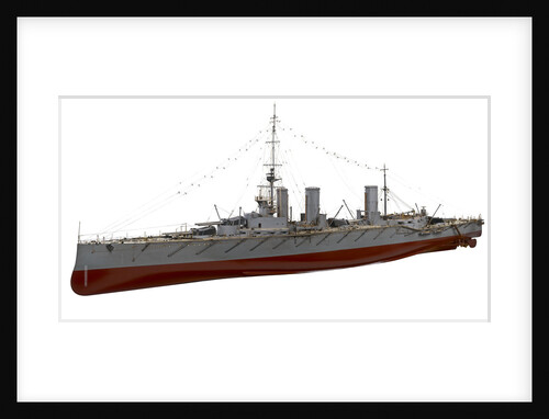 Battle-cruiser HMS 'Queen Mary' by Palmers Shipbuilding & Iron Co. Ltd.
