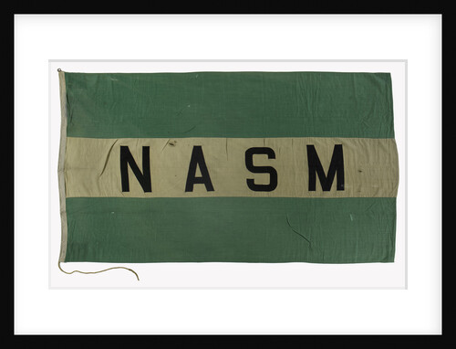 House flag, Nederlandsch-Amerikaansche Stoomvaart Maatschappij by unknown