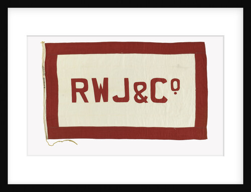 House flag, Richard W. Jones & Co. by unknown