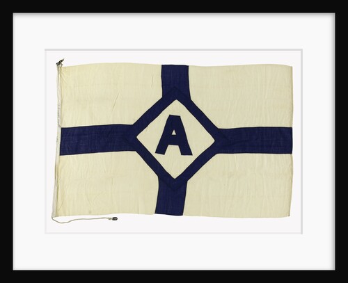 House flag, Avenue Shipping Co. Ltd by Adam & Lane & Neave Ltd.