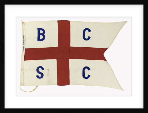 House flag, British Continental Steamship Co. Ltd by Unknown