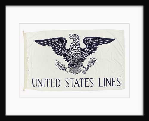 House flag, United States Lines Co. by unknown