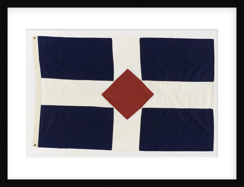 House flag, Isthmian Steamship Corporation by unknown