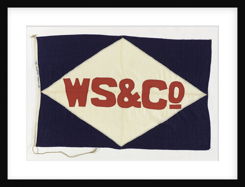 House flag, William Sloan & Co. by unknown