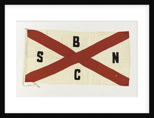 House flag, Bristol Steam Navigation Co. Ltd by Unknown