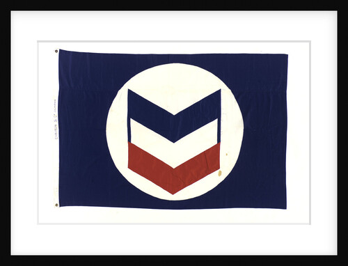 House flag, Chevron Steamship Co. by unknown