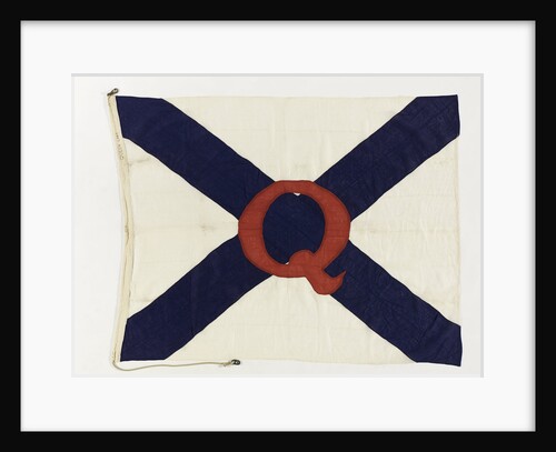 House flag, Queen Steam Fishing Co. Ltd by unknown