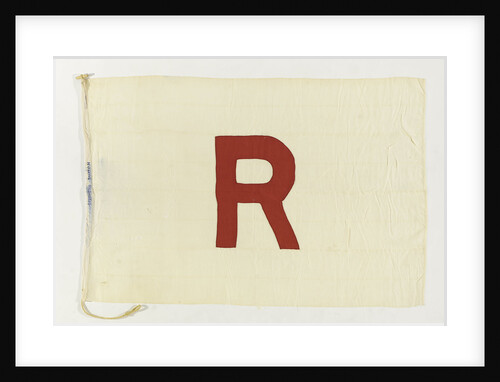 House flag, Red 'R' Steamship Co. Ltd by unknown