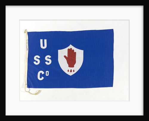 House flag, Ulster Steamship Co. Ltd by unknown