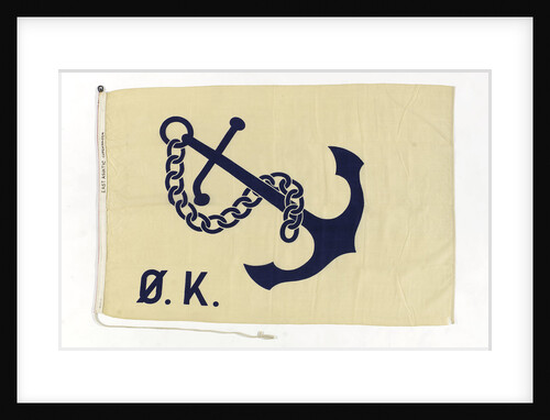 House flag, Ostasiatiske Kompagni A/S Det by Unknown