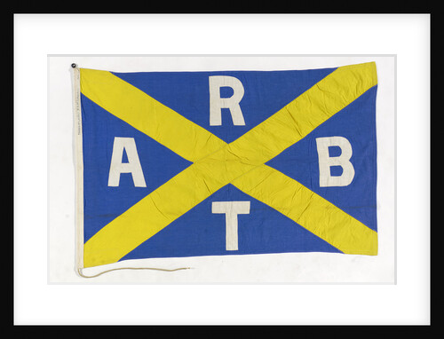 House flag, Transatlantic Rederiaktiebolaget by Goteborgs Flaggfabriks