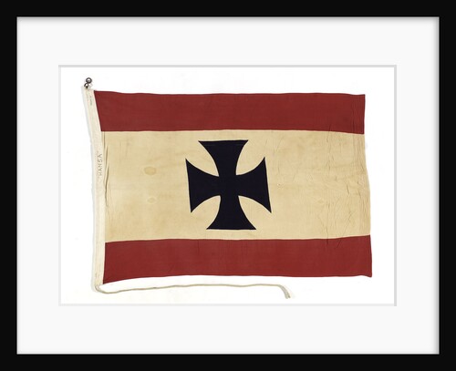 House flag, Deutsche Dampfschiffahrts Gesellschaft 'Hansa' by unknown
