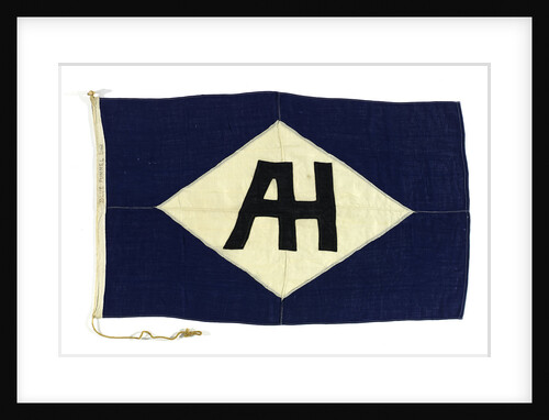House flag, Blue Funnel Line by unknown