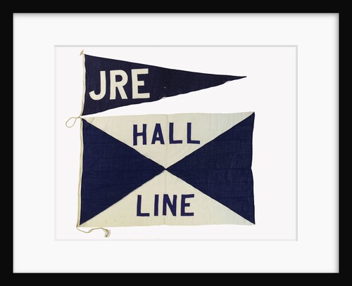 House flag, Hall Line Ltd by unknown