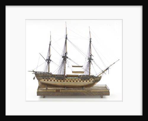 Warship le 'Mars' by unknown