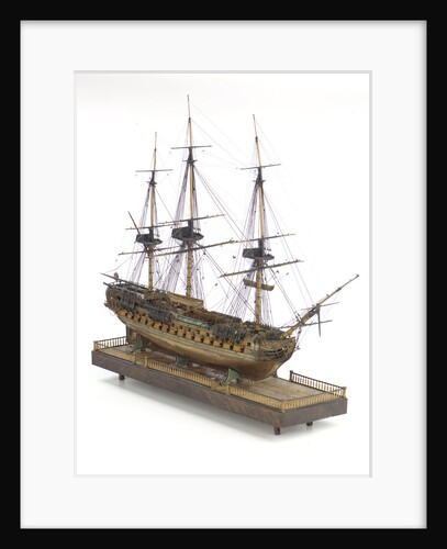 Warship le 'Mars' by unknown