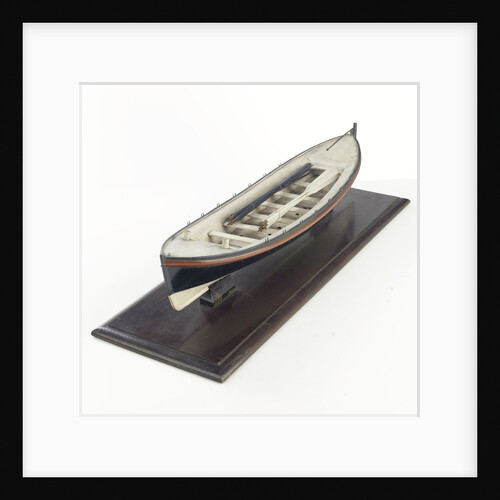 Full hull model, lifeboat, port by David Harvey