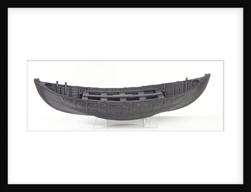 Full hull model, Greathead lifeboat, broadside by Henry Greathead