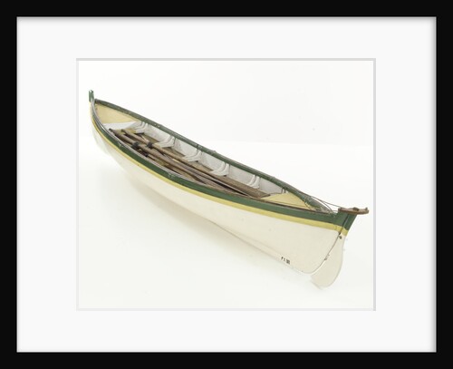 Full hull model, whaler, port stern quarter by unknown