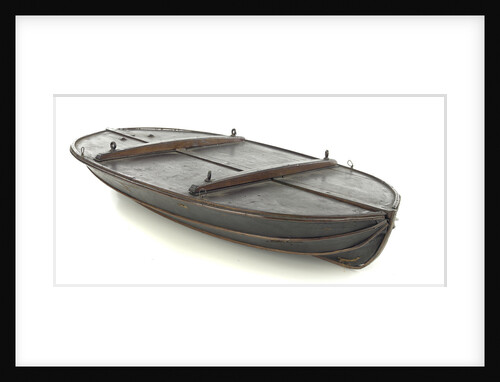 Full hull model, collapsible lifeboat by G. L. Berthon