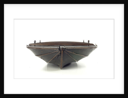 Full hull model, collapsible lifeboat by G. L. Berthon