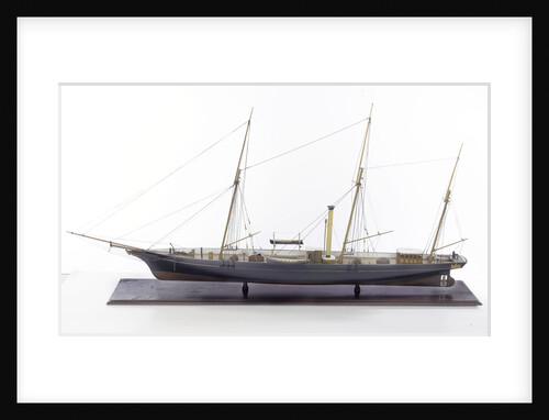 HMY 'Fairy' (1845), port broadside by unknown