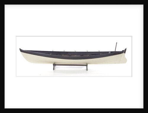 Whaleboat, port broadside by unknown