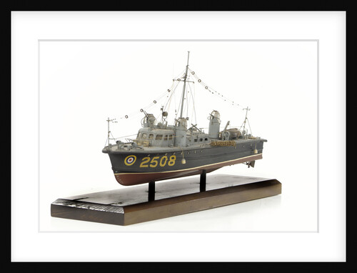 Full hull model, air-sea rescue launch, port by unknown