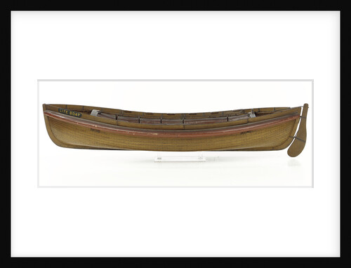 Sailing lifeboat, port broadside by unknown
