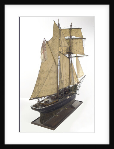 HMS 'Renard', starboard stern quarter by J.W. Owlett