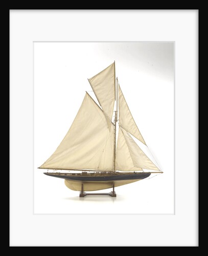 'Satanita', starboard broadside by unknown