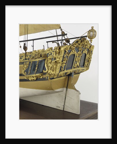 'Prinz Van Oranje', stern detail by unknown