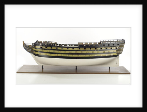'Victory', port broadside by Unknown