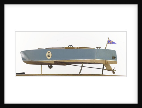 'Miss Betty', port stern quarter waterline by Camper & Nicholsons Ltd.