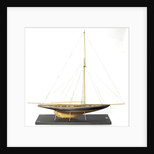 'Britannia' (1893), starboard broadside by John Phillips