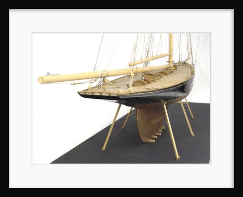 'Britannia' (1893), starboard stern quarter deck detail by John Phillips