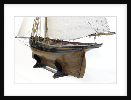 'Alarm', port stern quarter by J.R. Weld