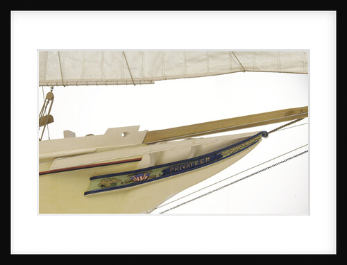 'Privateer', bow, trail board detail by J.A. Thompson